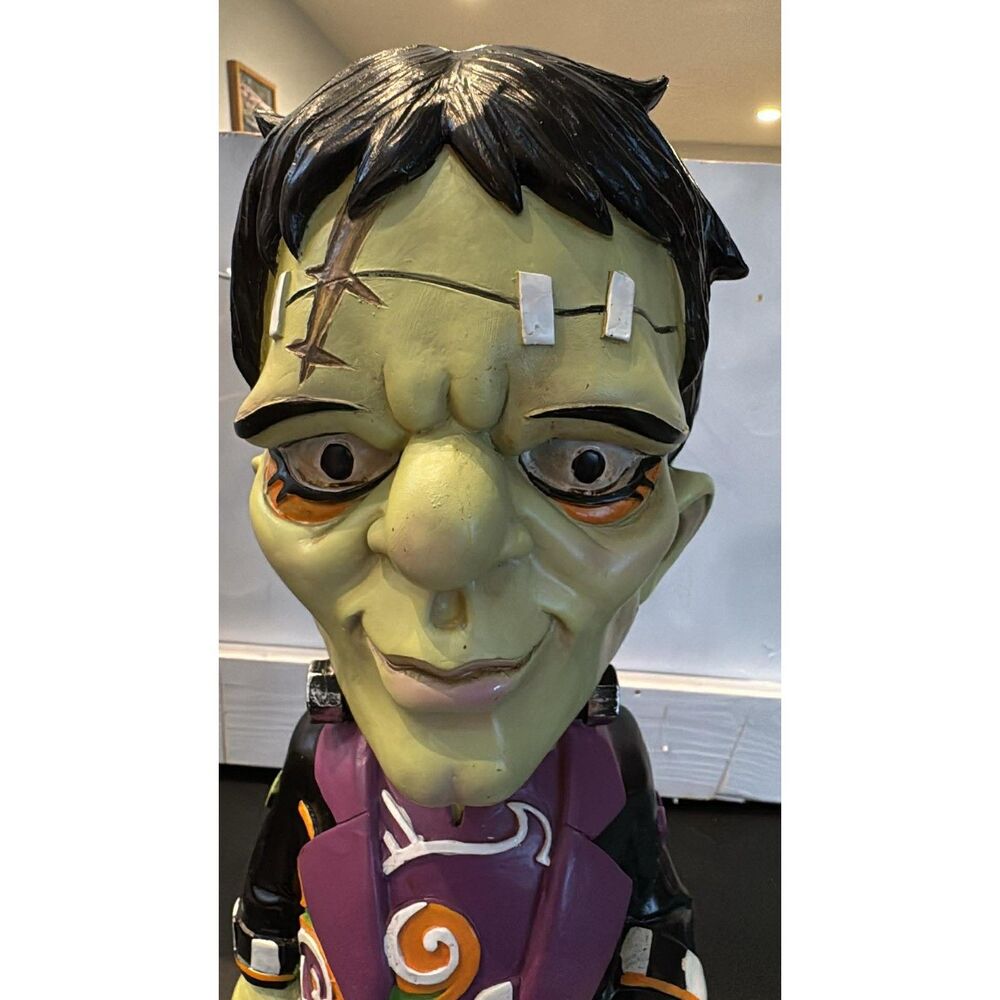Frankenstein 16" Figurine Retro Halloween Decor - Picture 6 of 8